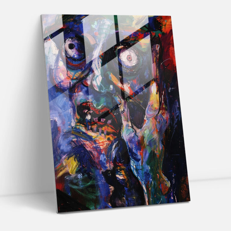 Expressionism Art Style Glass Art Print - Expressionism, Modern Art, Glass Art Print, Expressionism Art Style