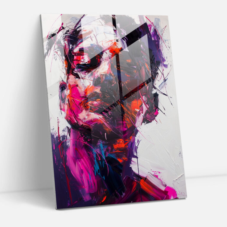 Expressionism Art Style Glass Wall Art - Expressionism, Glass Art, Glass Wall Art, Modern Art