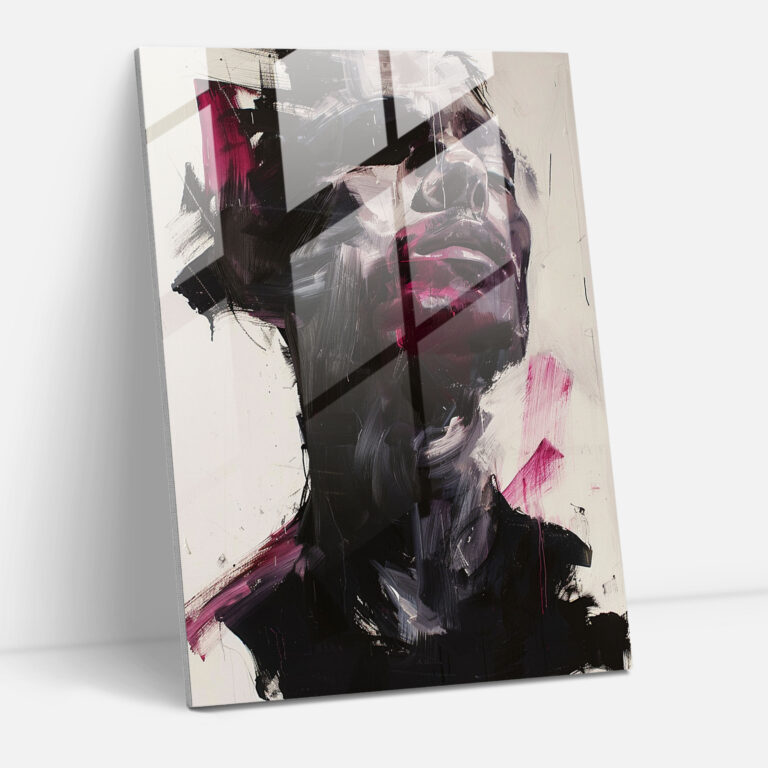 Expressionism Art Style Wall Decoration - Expressionism, Wall Decoration, Modern Art, Glass Print