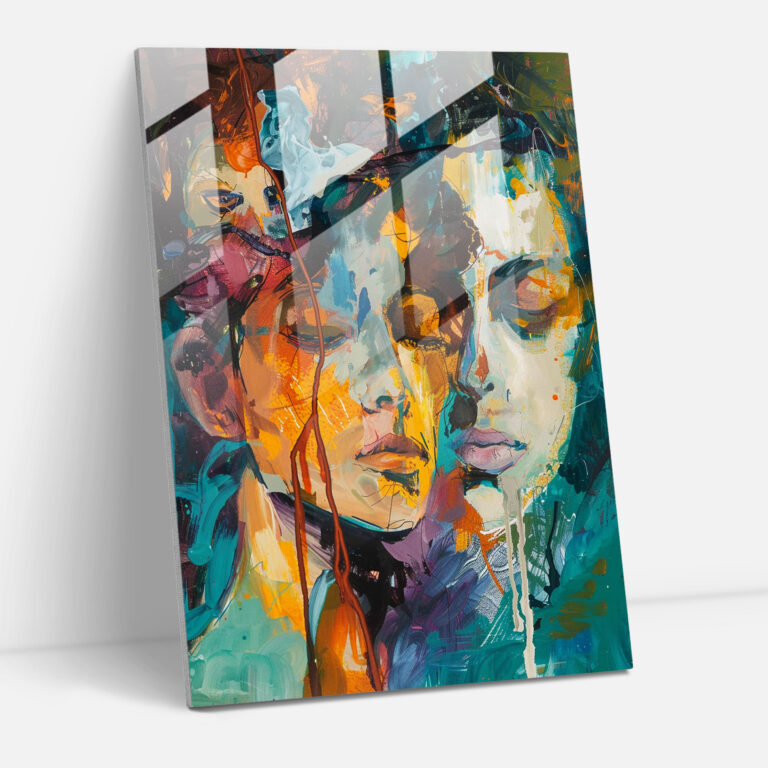 Expressionism Glass Wall Art - Expressionism, Expressionism Art Style, Home Decoration, Modern Art