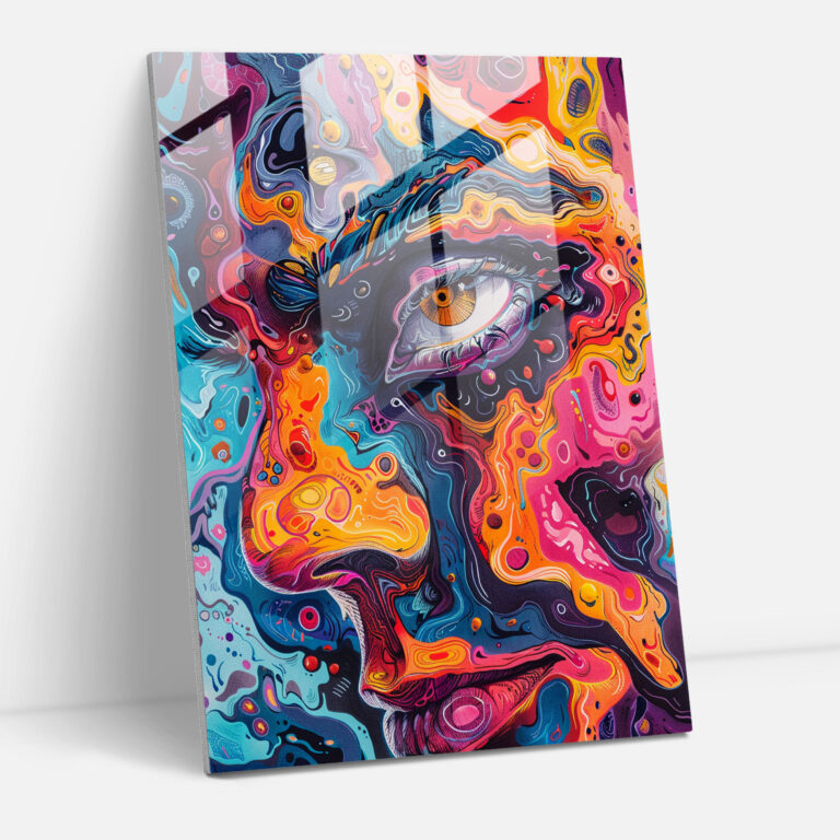 Expressionism Glass Art - Expressionism, Home Decoration, Wall Decoration, Glass Art