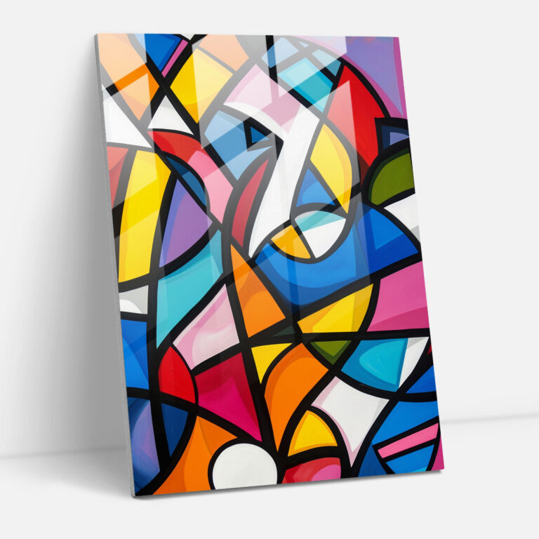Expressionism Glass Print Wall Art - Expressionism, Home Decoration, Glass Wall Art, Modern Art