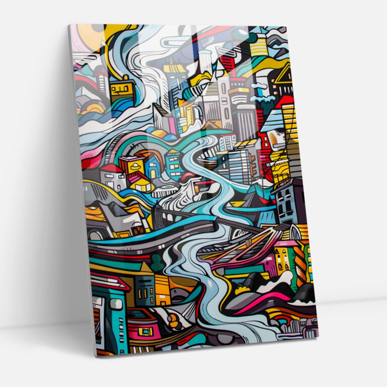 Expressionism Art Style Glass Art - Expressionism, Wall Decoration, Modern Art, Glass Art