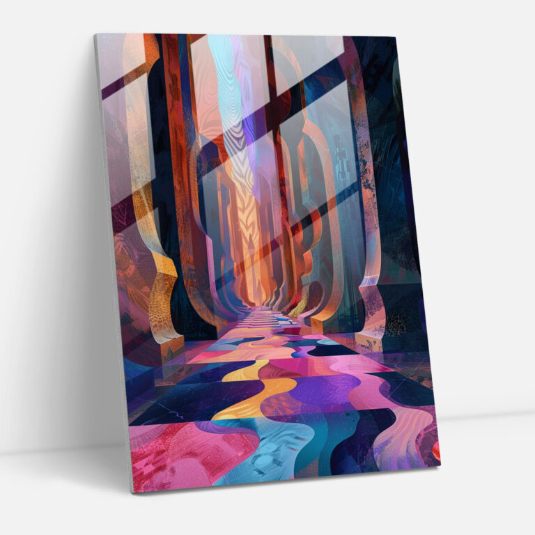 Expressionism Art Style Abstract Glass Print - Expressionism, Expressionism Art Style, Home Decoration, Modern Art