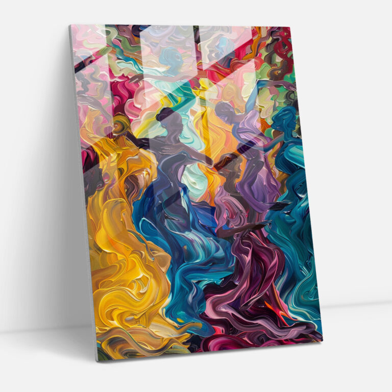 Expressionism Art Style Dance Glass Art - Expressionism, Expressionism Art Style, Glass Art, Modern Art