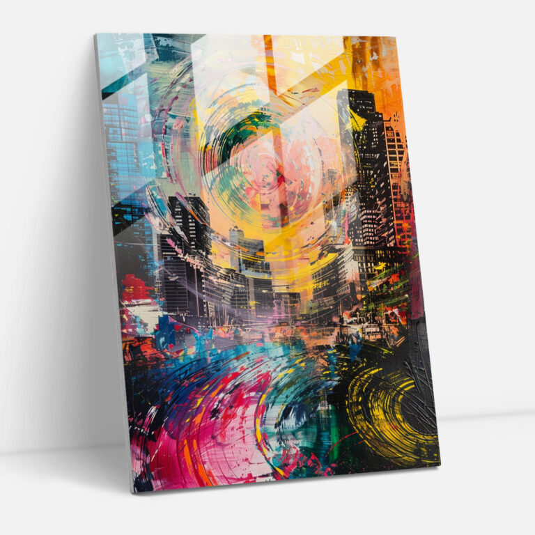 Expressionism Glass Wall Art - Expressionism, Home Decoration, Glass Wall Art, Glass Print