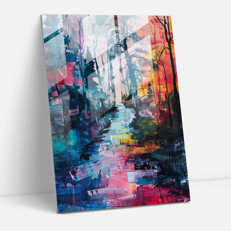 Expressionism Glass Wall Art - Expressionism, Glass Print, Expressionism Art Style, Home Decoration