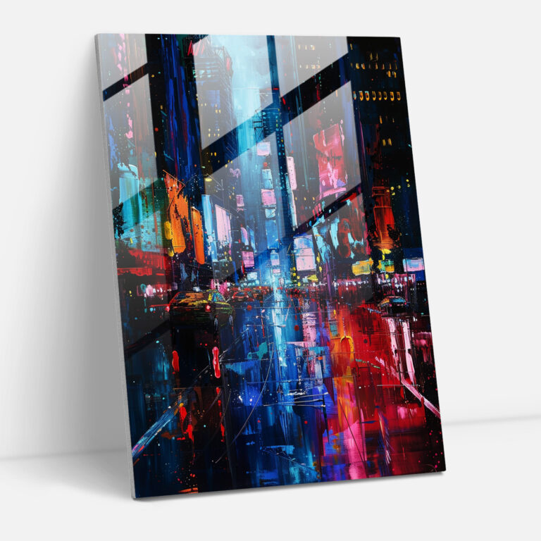Expressionism Art Style Wall Decoration - Expressionism, Home Decoration, Glass Print, Expressionism Art Style