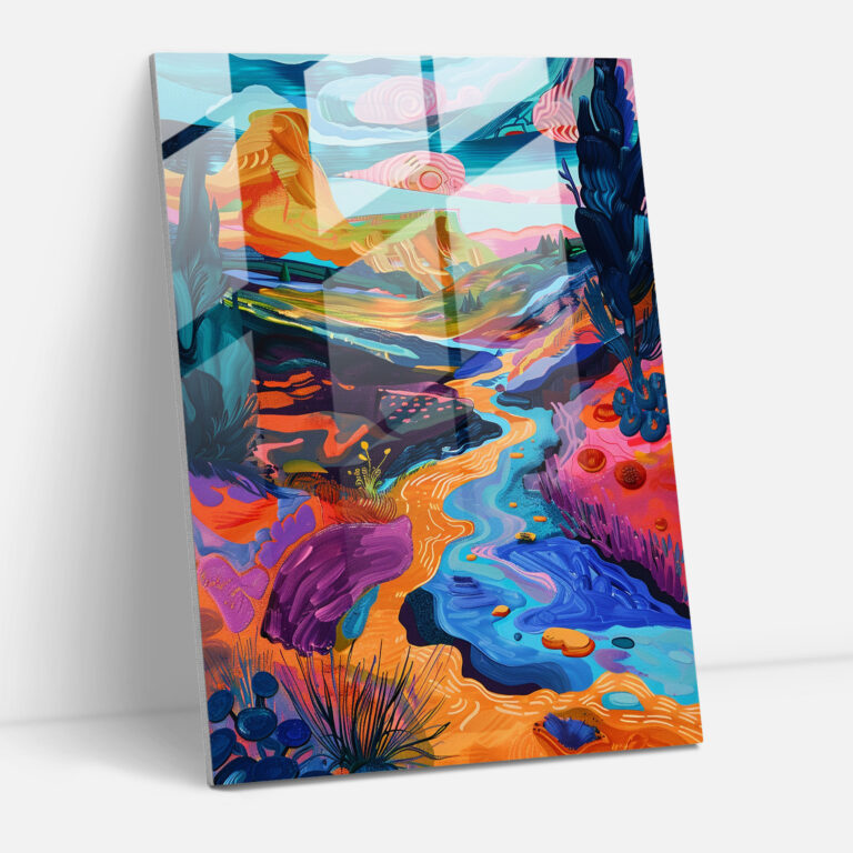 Expressionism Art Style Glass Art - Expressionism, Glass Print, Expressionism Art Style, Landscape Art