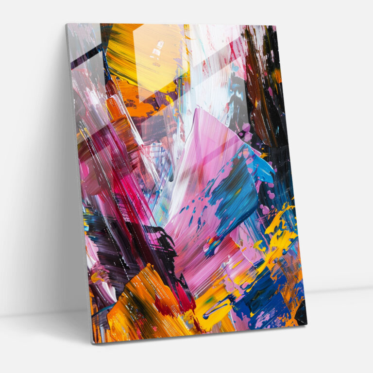 Chaotic Expressions Glass Art - Expressionism, Modern Art, Glass Art, Abstract Art