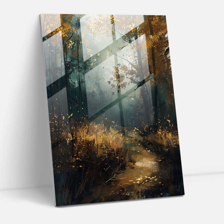 Moody Expressionism Glass Art - Expressionism, Glass Art, Expressionism Art Style, Nature Scene