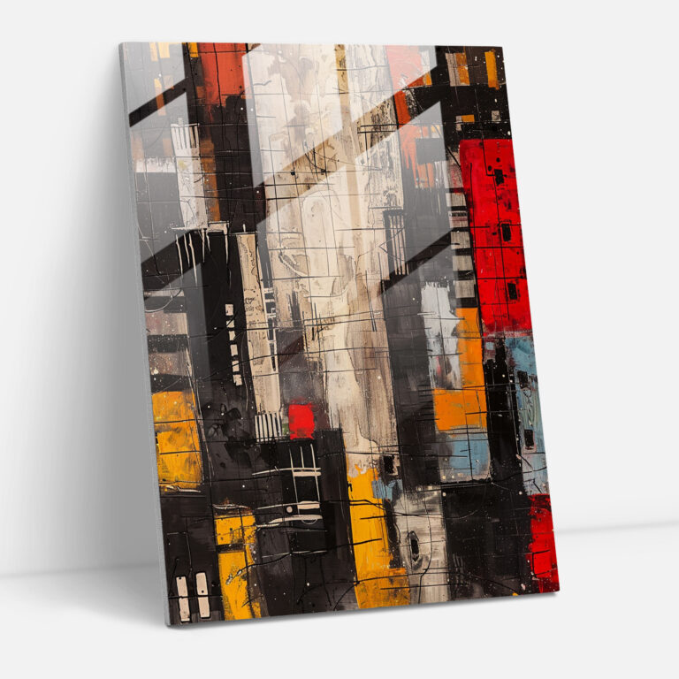 Bold Expressionism Modern Art - Expressionism, Modern Art, Expressionism Art Style, Glass Print