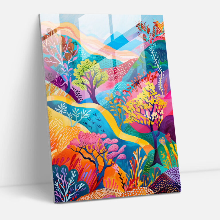 Expressionism Wall Decoration - Whimsical Nature - Expressionism, Home Decoration, Expressionism Art Style, Wall Decoration