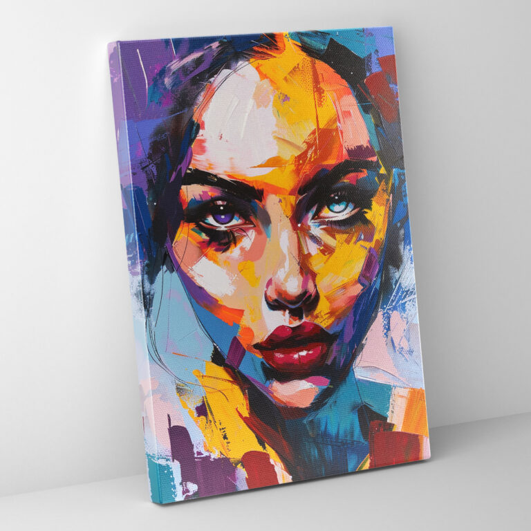Bold Expressionism Canvas Print Wall Decoration - Expressionism, Wall Art, Canvas, Canvas Wall Art