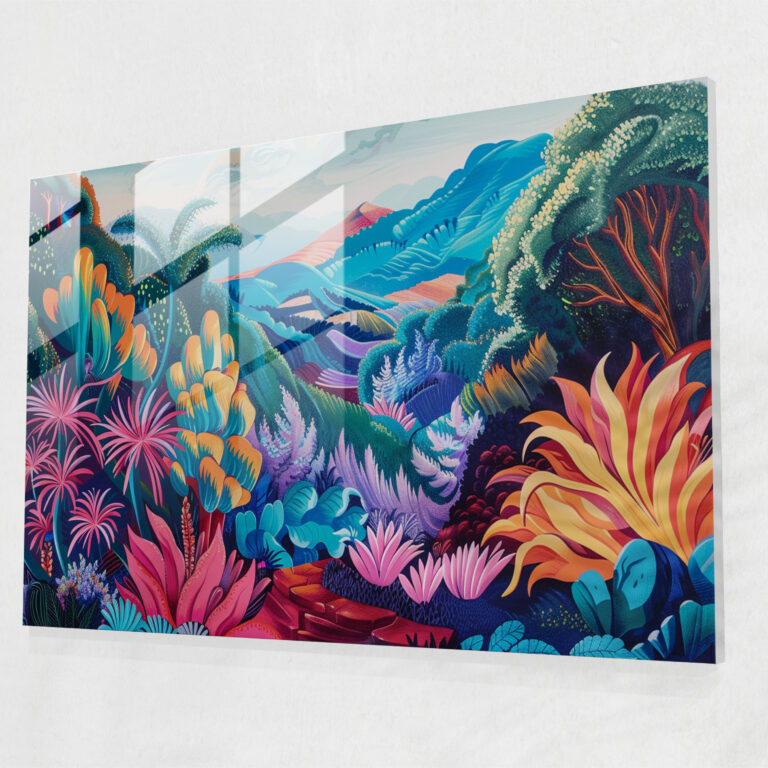 Fovism Home Decoration - Vibrant Landscape - Fovism, Home Decoration, Modern Art, Fovism Art Style
