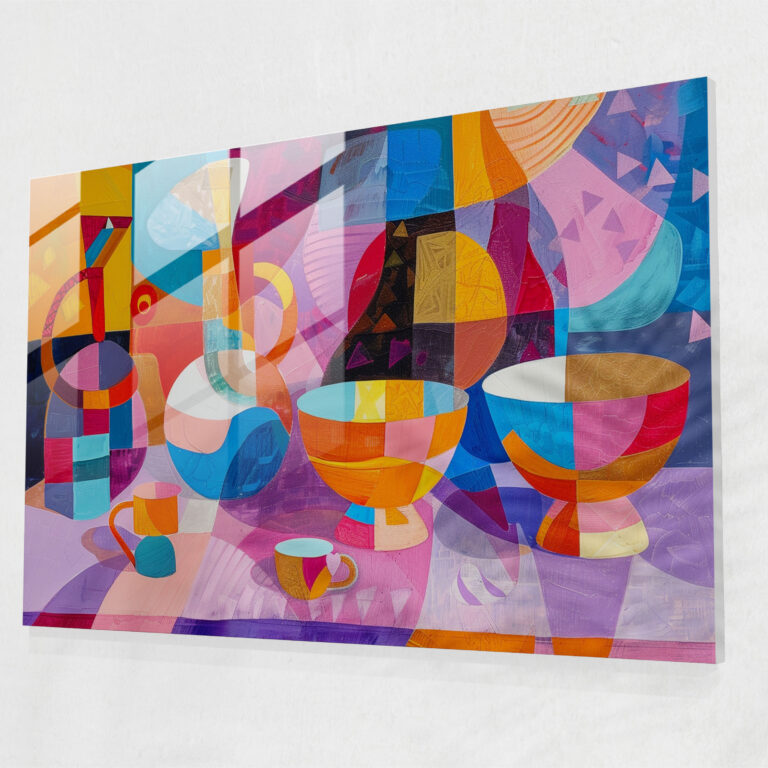 Fovism Wall Decoration - Bold Still Life - Fovism, Fovism Art Style, Wall Decoration, Glass Print