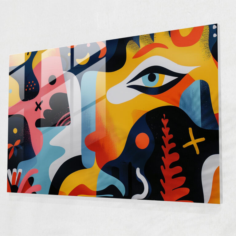 Fovism Glass Wall Art - Fovism, Home Decoration, Fovism Art Style, Glass Print