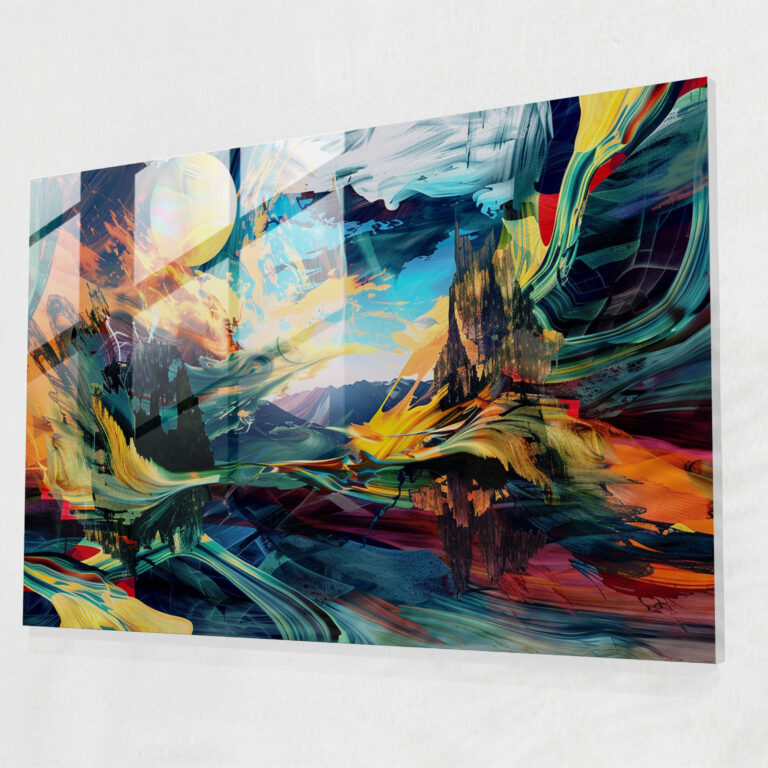 Fovism Art Style Glass Wall Decoration - Fovism, Home Decoration, Glass Wall Decoration, Fovism Art Style
