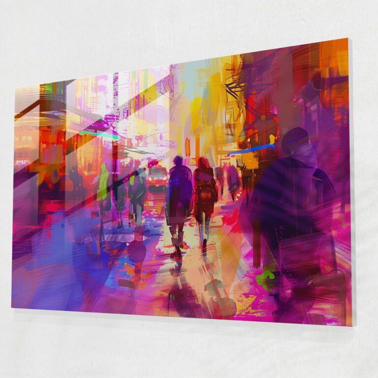Fovism Art Style Glass Wall Art Decoration - Fovism, Modern Art, Fovism Art Style, Glass Wall Art Decoration