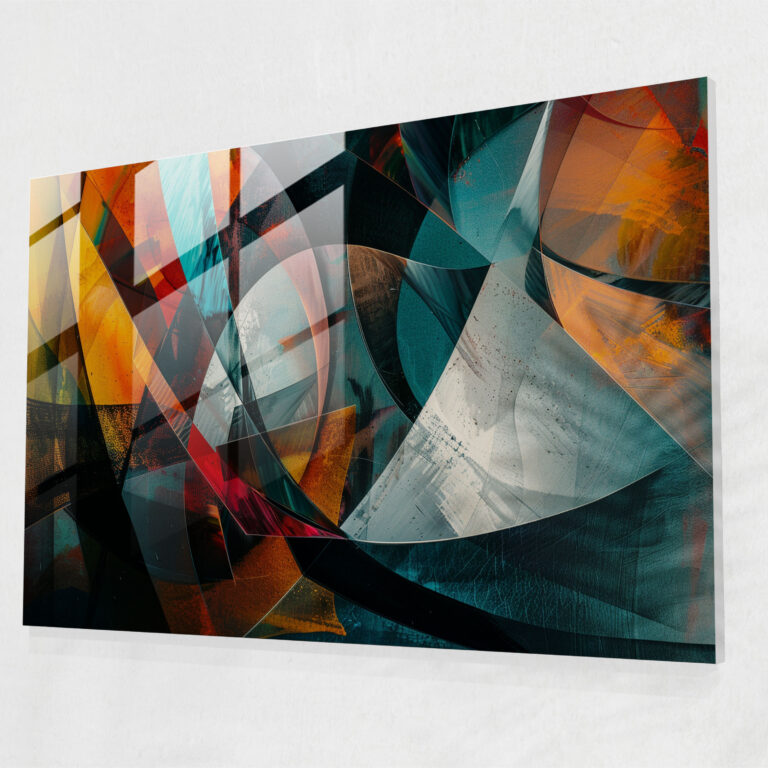 Intense Color Fovism Glass Art - Fovism, Glass Art, Modern Art, Home Decoration