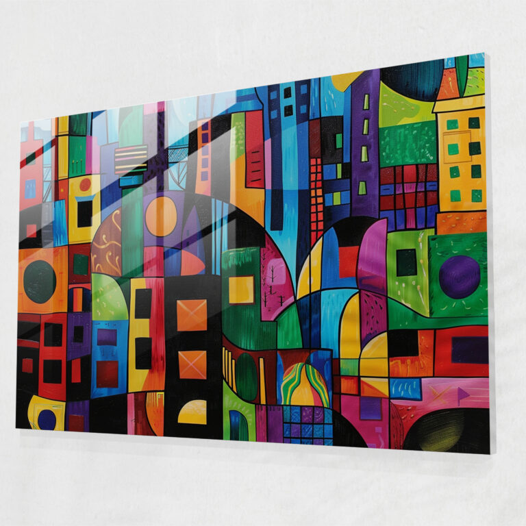 Fovism Art Style Glass Print - Fovism, Modern Art, Fovism Art Style, Glass Wall Art