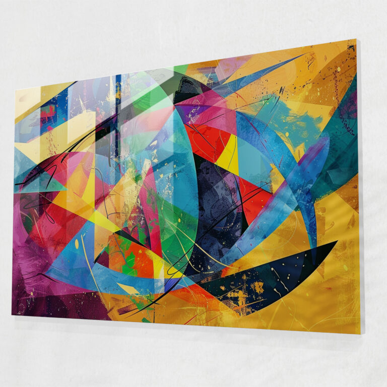Fovism Art Style Glass Wall Art - Fovism, Fovism Art Style, Home Decoration, Glass Wall Art