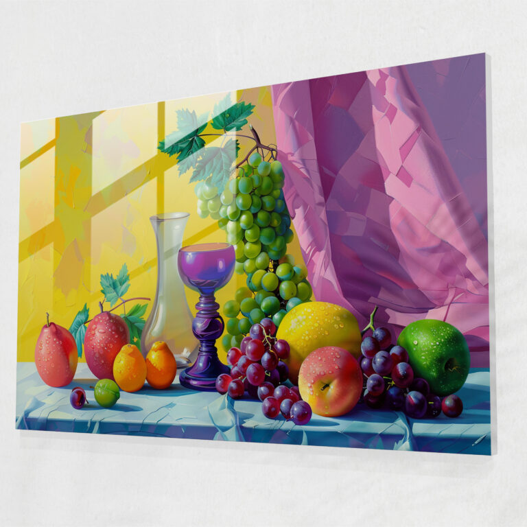 Fovism Glass Wall Art - Fovism, Home Decoration, Glass Wall Art, Fovism Art Style