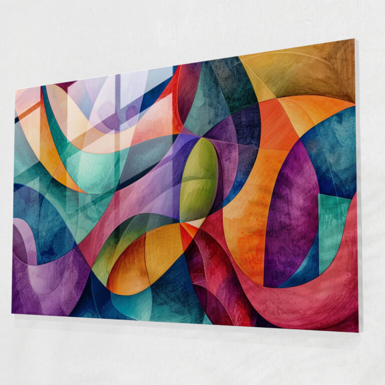 Fovism Art Style Glass Print - Fovism, Home Decoration, Wall Decoration, Glass Print