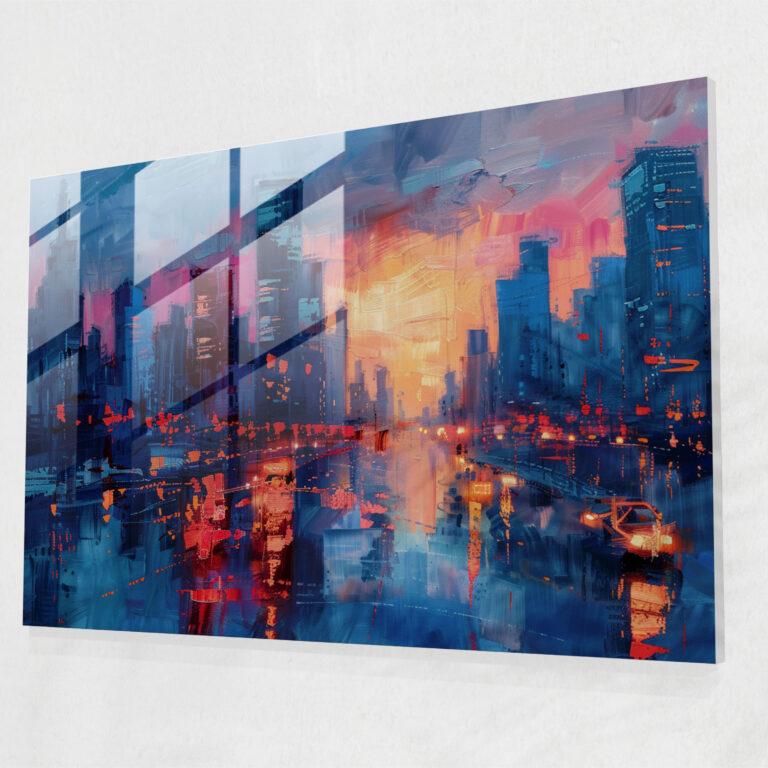 Fovism Art Style Glass Wall Art - Fovism, Home Decoration, Fovism Art Style, Glass Wall Art