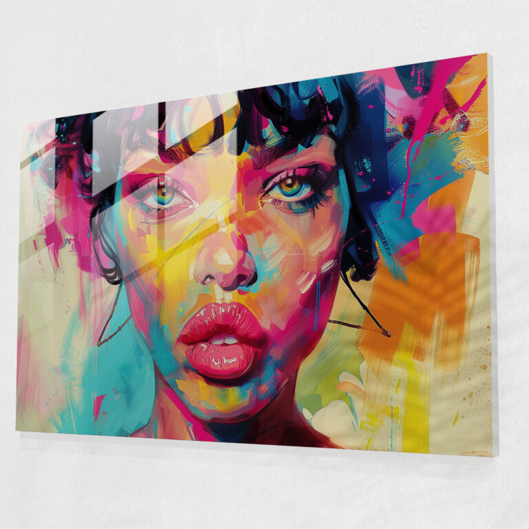 Fovism Art Style Glass Wall Art - Fovism, Modern Art, Home Decoration, Glass Wall Art