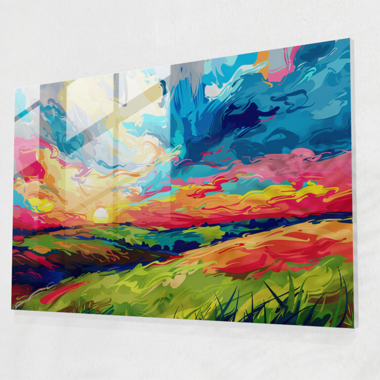 Fovism Art Style Glass Print - Fovism, Glass Print, Fovism Art Style, Home Decoration