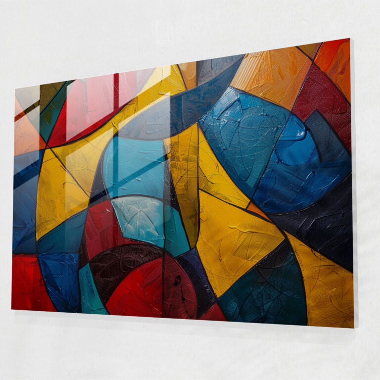 Fovism Art Style Glass Wall Art - Fovism, Modern Art, Fovism Art Style, Home Decoration