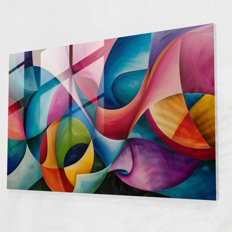 Fovism Art Style Glass Print - Fovism, Wall Decoration, Glass Wall Art, Home Decoration