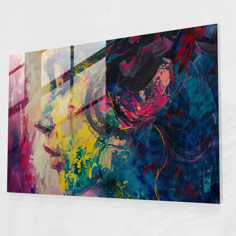 Fovism Art Style Glass Wall Art - Fovism, Home Decoration, Glass Wall Art, Wall Decoration