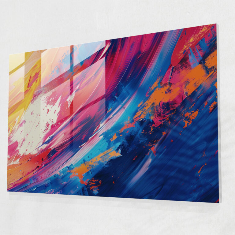 Fovism Glass Wall Art Modern Art - Fovism, Glass Wall Art, Glass Print, Fovism Art Style