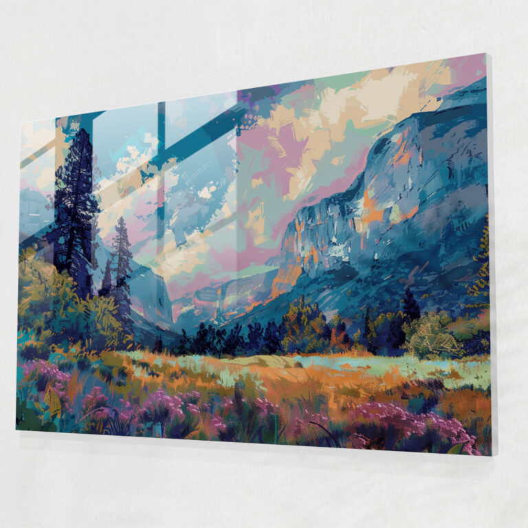 Fovism Glass Art Wall Decoration - Fovism, Glass Print, Wall Decoration, Home Decoration