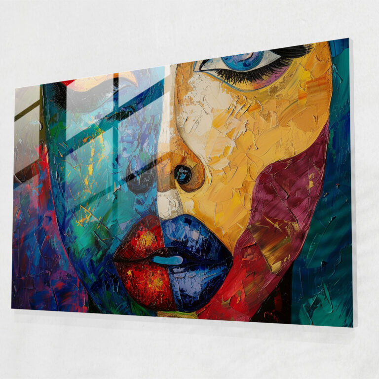 Fovism Glass Print Modern Art - Fovism, Glass Art, Modern Art, Glass Print