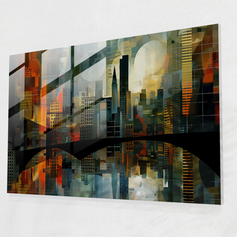 Fovism Glass Wall Art Home Decoration - Fovism, Modern Art, Glass Art, Glass Print
