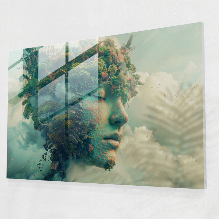 Fovism Glass Print Wall Decoration - Fovism, Glass Wall Art, Wall Decoration, Fovism Art Style