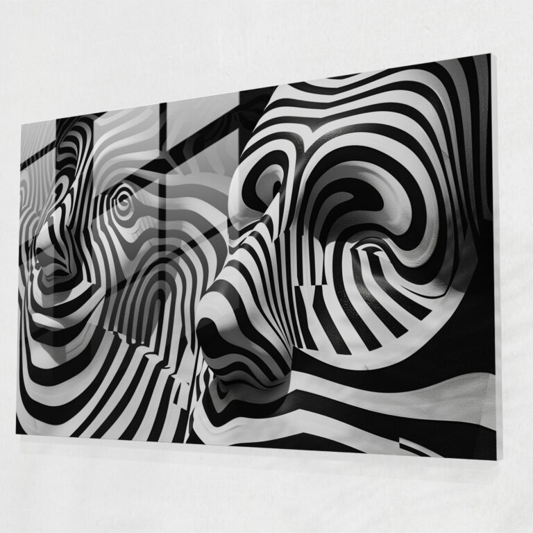 Fovism Glass Art Wall Decoration - Fovism, Glass Art, Glass Print, Wall Decoration