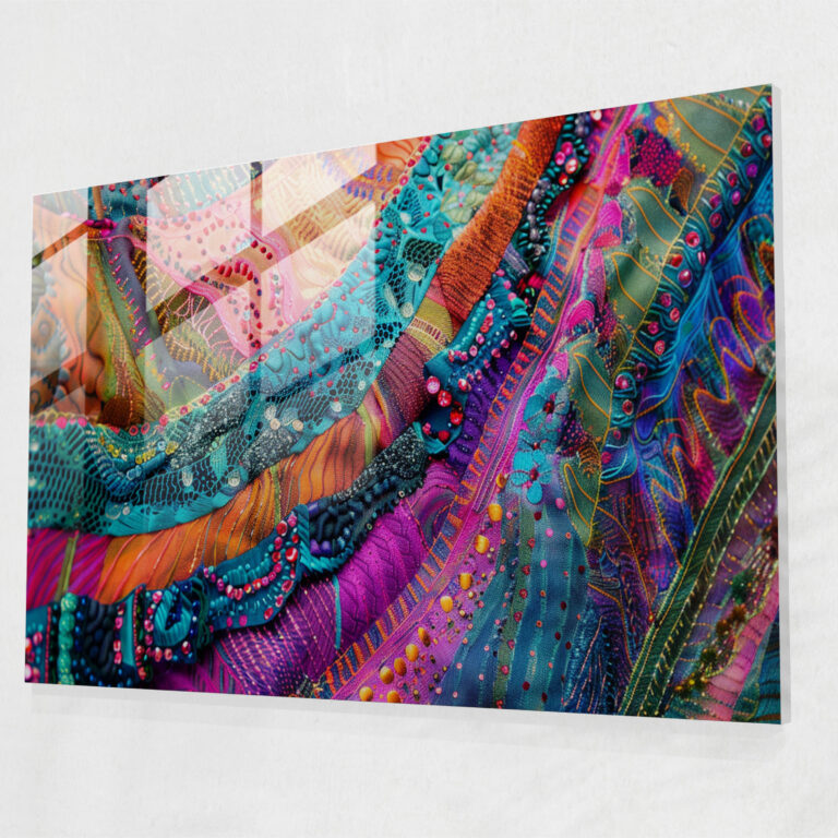 Fovism Art Style Glass Print - Fovism, Home Decoration, Glass Art, Glass Print