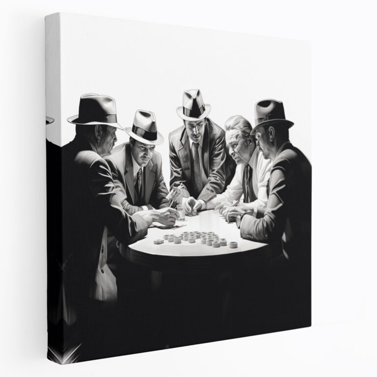 Goodfellas Canvas Print - Goodfellas, Wall Decoration, Pencil Sketch, Canvas Print