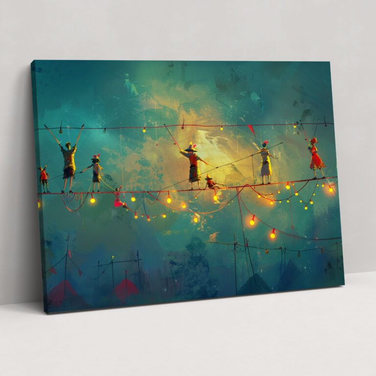 Fovism Art Style Canvas Print - Fovism, Home Decoration, Canvas Wall Art, Canvas