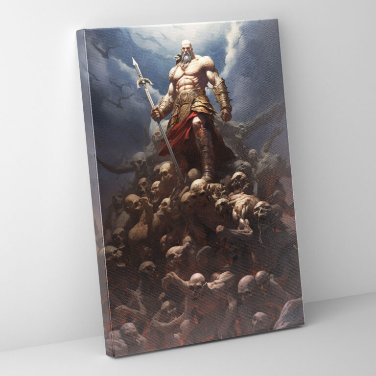 God Of War Canvas Print - God Of War, Wall Decoration, God Of War, Strength