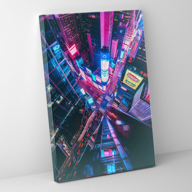 Futurism Wall Decoration Cityscape - Futurism, Wall Art, Canvas Wall Art, Wall Decoration