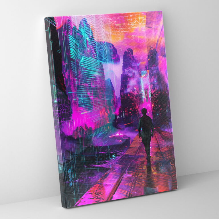 Futurism Wall Decoration - Futurism, Canvas Wall Art, Canvas, Futurism