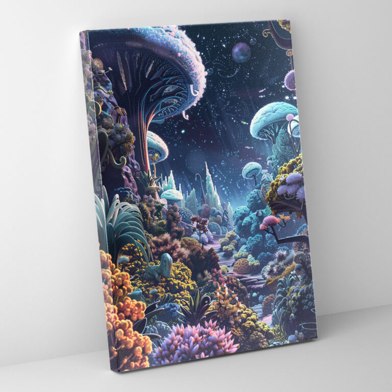 Futurism Art Style Canvas Print - Futurism, Wall Art, Home Decoration, Canvas Wall Art