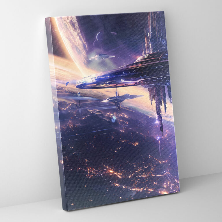 Futurism Art Style Wall Art - Futurism, Wall Art, Wall Decoration, Home Decoration