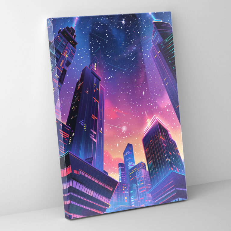 Futurism Art Style Wall Art - Futurism, Wall Decoration, Canvas Wall Art, Canvas