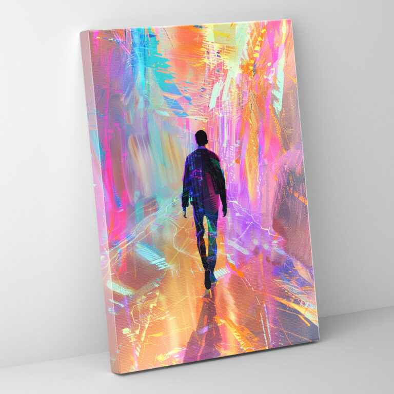 Futurism Art Style Wall Decoration - Futurism, Futurism Art Style, Home Decoration, Canvas